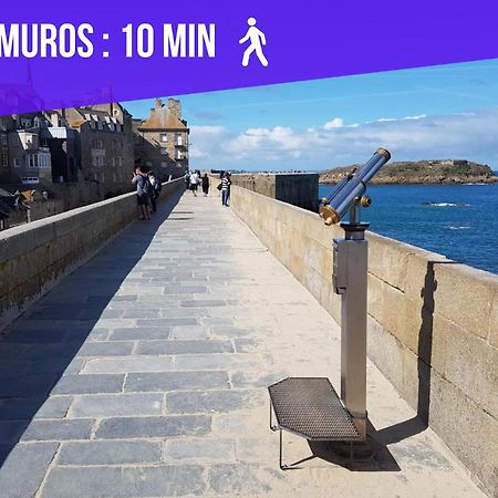 Escalier 16 - 30 M Plage Du Sillon - Proche Intra Saint-Malo Dış mekan fotoğraf