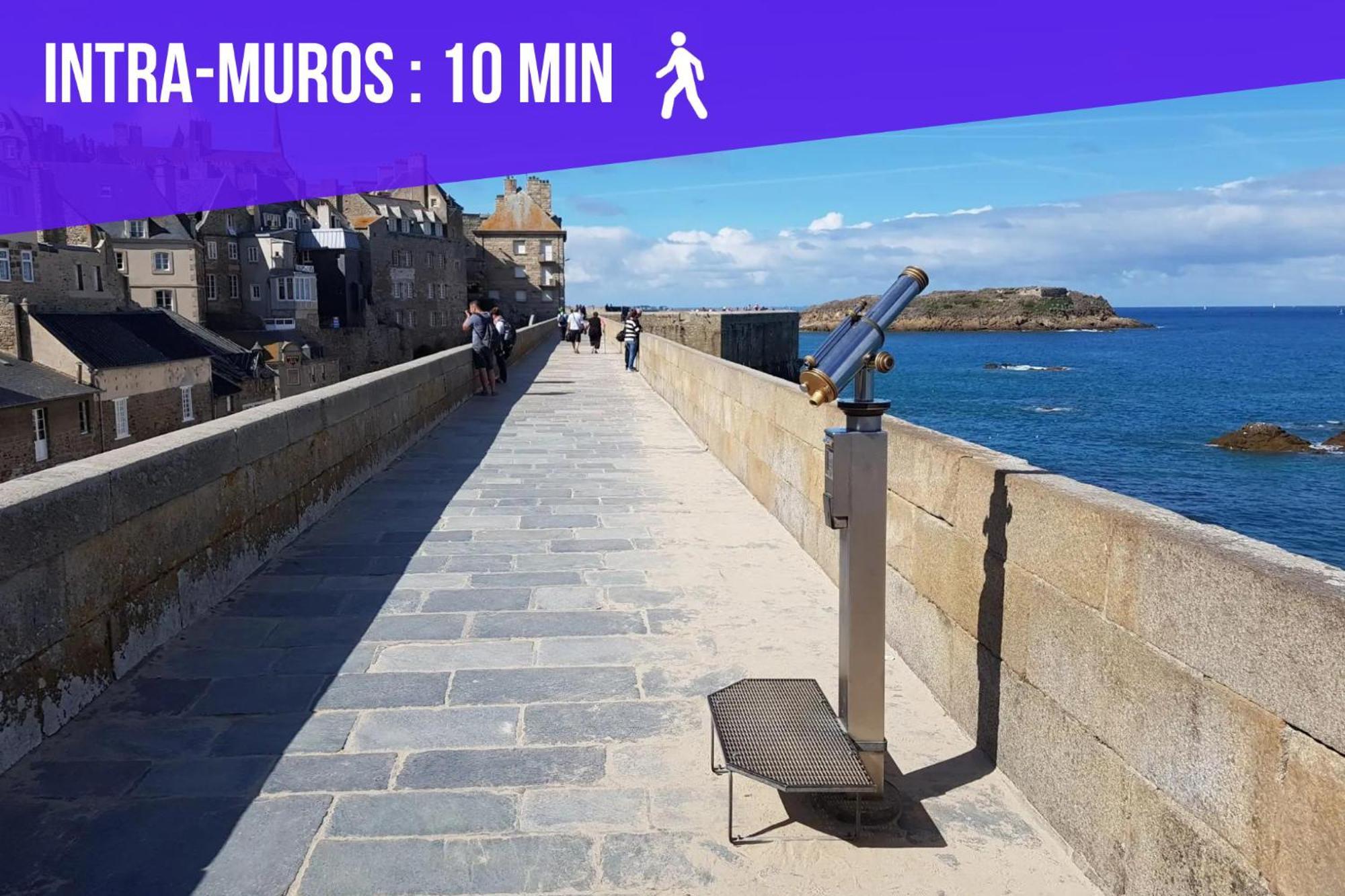 Escalier 16 - 30 M Plage Du Sillon - Proche Intra Saint-Malo Dış mekan fotoğraf